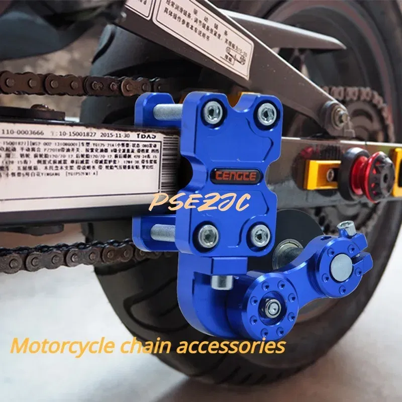 Color: Yellow - Motorcycle Chain Automatic Adjustment Modification Accessories Tensioner Chain Adjuster Chain Tightener
