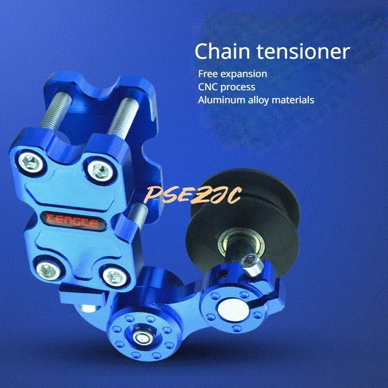 Color: Yellow - Motorcycle Chain Automatic Adjustment Modification Accessories Tensioner Chain Adjuster Chain Tightener