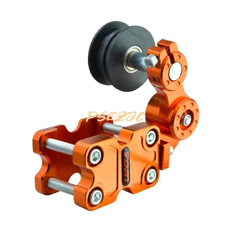 Color: Yellow - Motorcycle Chain Automatic Adjustment Modification Accessories Tensioner Chain Adjuster Chain Tightener