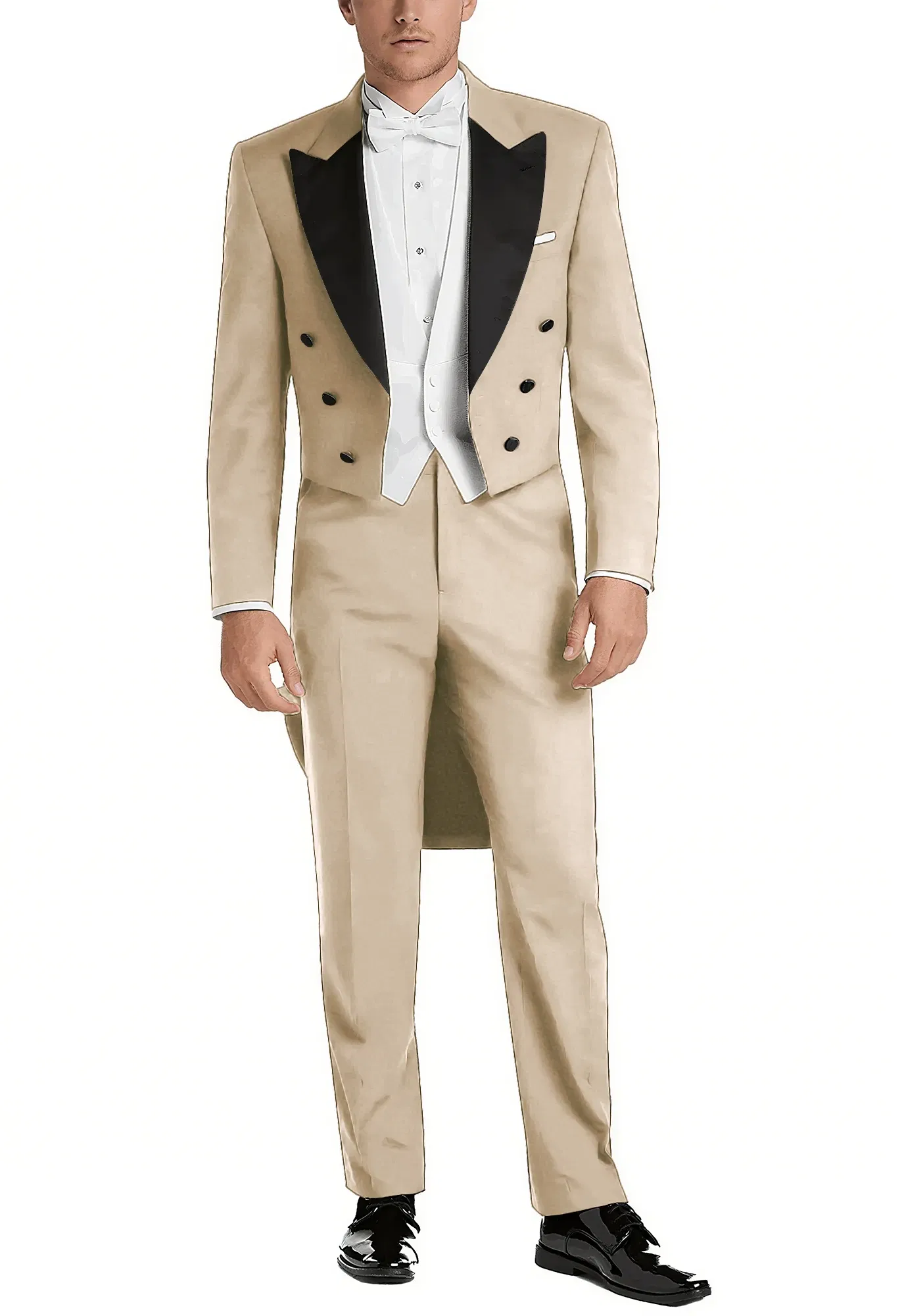 Color: PURPLE, Size: XL - Italy Style Aristocratic Men Suit Three Pieces(Jacket+Pants+Vest) Hot-selling High-quality Double Breasted Male Clothing