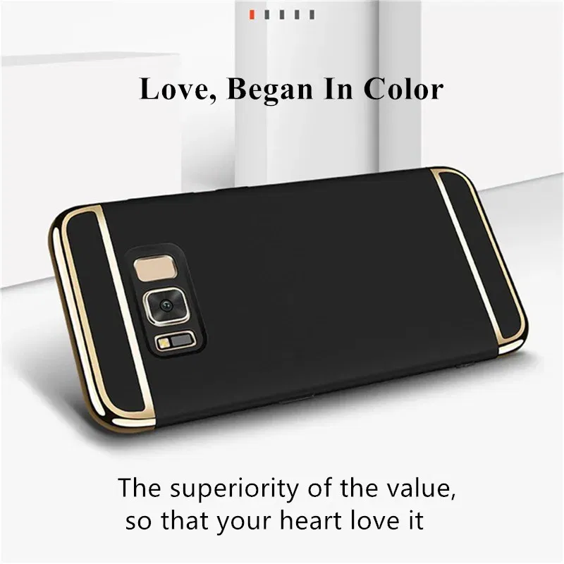 Color: Silver, Material: Neoprene - Luxury 3 in 1 Case for Samsung Galaxy S6 S7 Edge S8 S9 S10 Plus Note 8 9 Hard Cover J3 J5 J7 Pro 2017 J4 J6 J8 2018 A20 A30 A50