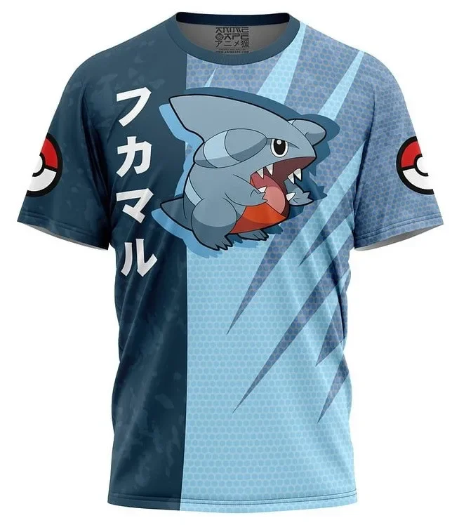 Color: Gold, Size: 8XL - ?€Miniso) Pokemon Men's Casual Wear T Shirts Cartoon Children Round Neck Short Sleeves Summer Clothing Pikachu Cartoon Print Tops