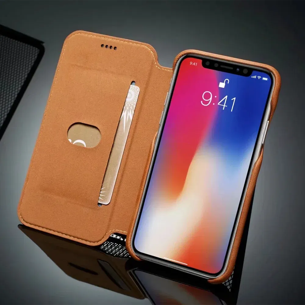 Color: Black, Material: tpu - Luxury Ultra Thin Leather Case Flip Cover for Samsung S24 S23 S22 S21 S20 FE Ultra Plus A53 A52s S10 A50 S9 Note 20 10