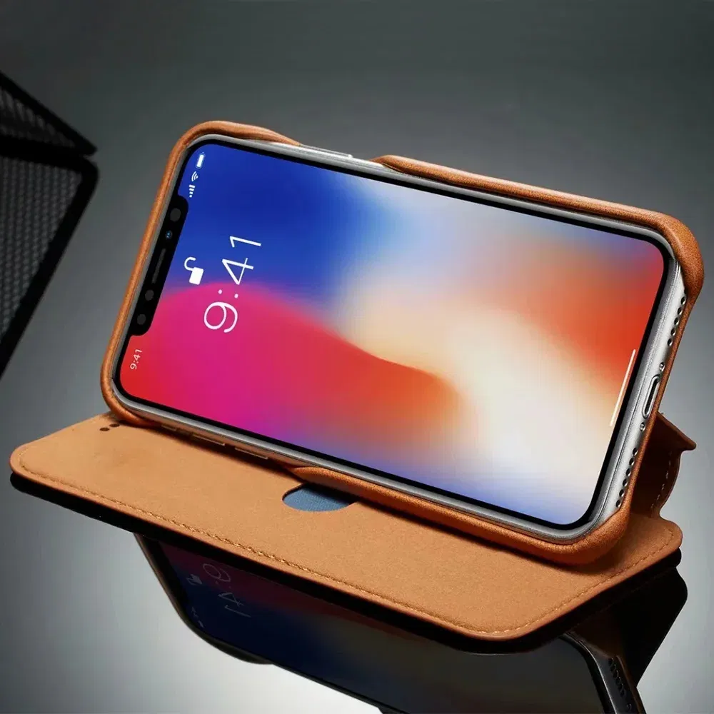 Color: Black, Material: tpu - Luxury Ultra Thin Leather Case Flip Cover for Samsung S24 S23 S22 S21 S20 FE Ultra Plus A53 A52s S10 A50 S9 Note 20 10