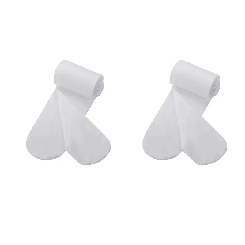 Color: Dark Grey, Size: M - 1/2/4/6/8 Pairs/lot Spring Summer Candy Kids Pantyhose Ballet Dance Tights for Girls Stocking Children Velvet Solid White