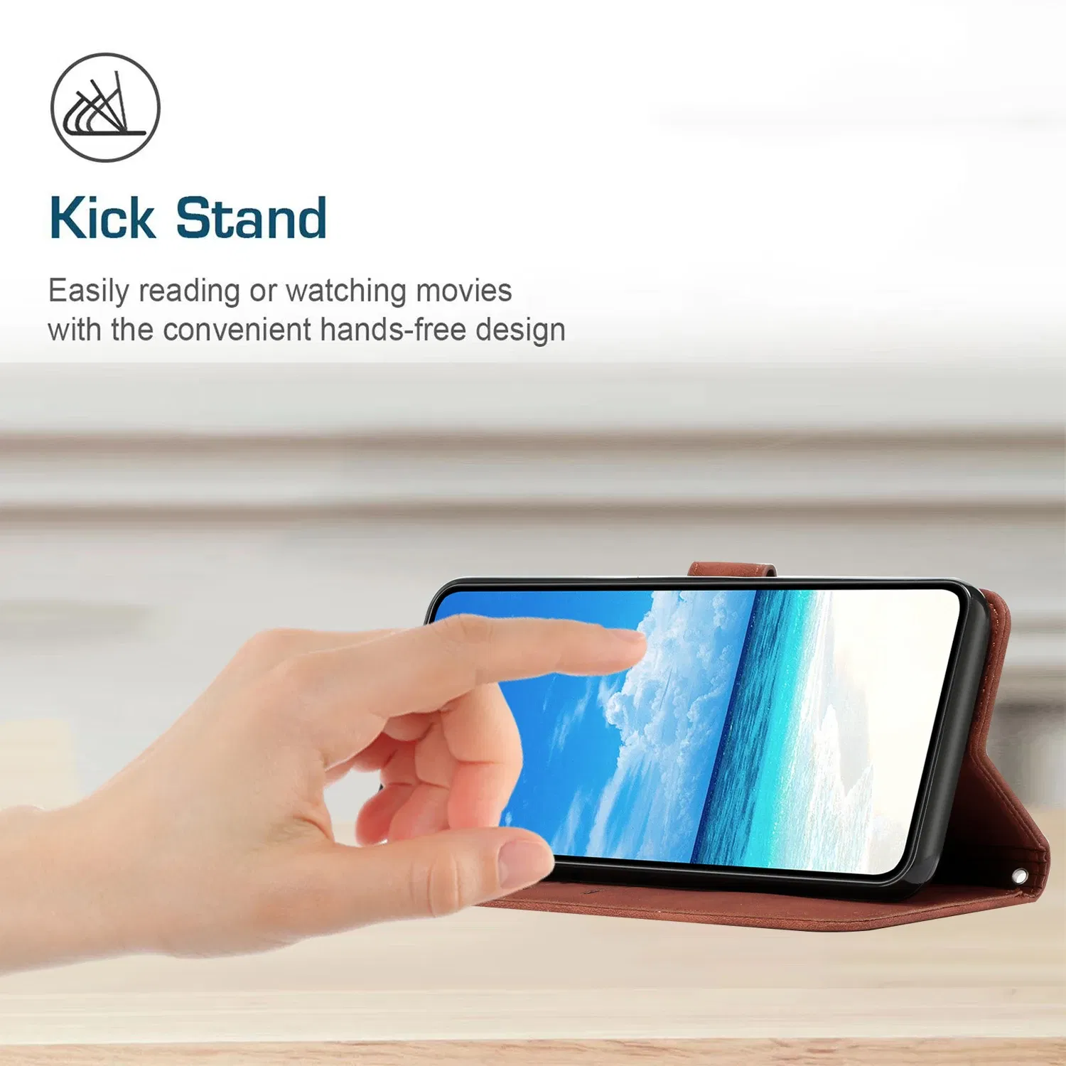 Color: SKY BLUE, Ships From: CHINA, Material: Nylon - Love Heart Strap Leather Crossbody Phone Wallet Case Book Stand For Google Pixel 8 7 Pro 8A 7A 6A Girls Cute Shoulder Cover
