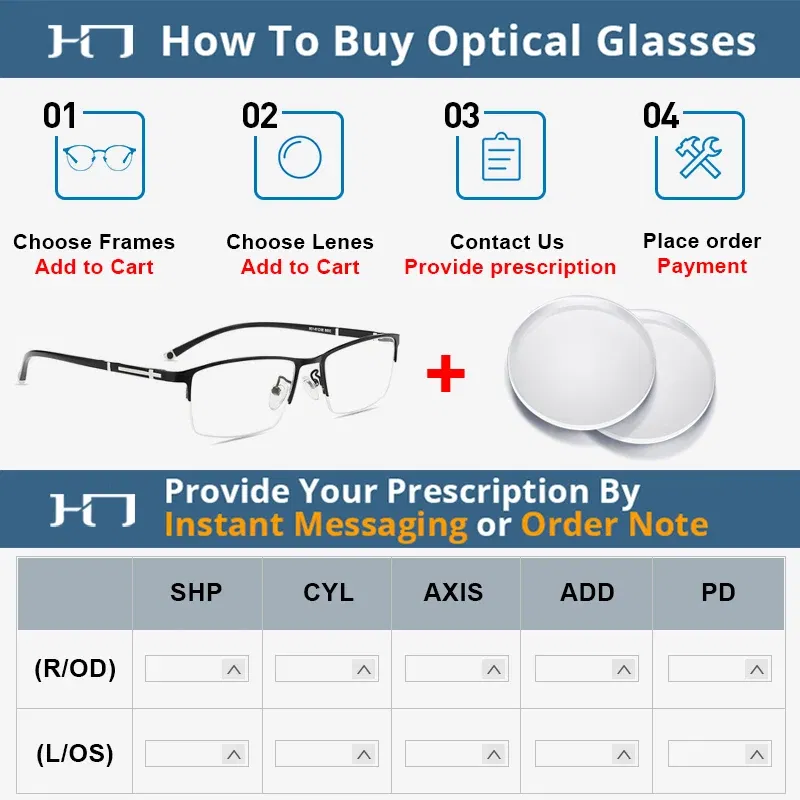 Lenses Color: Blue, Lens Index: 1.74 - CLLOIO Photochromic Anti Blue Light Series Hyperopia Myopia Lens 1.56 1.61 1.67 1.74 Prescription CR-39 Resin Aspheric Lenses