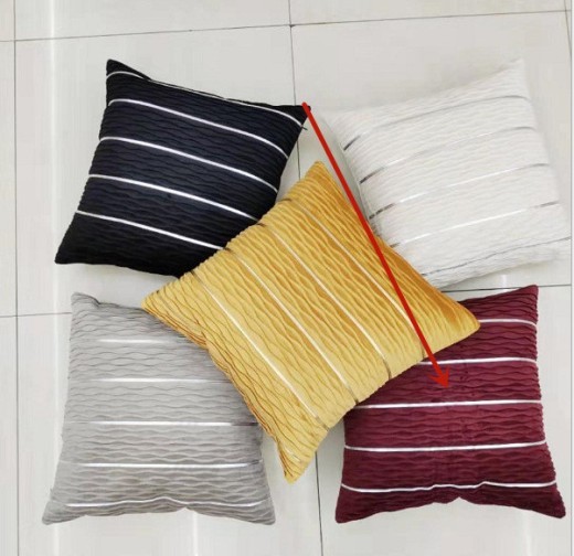 Simple Luxury Striped Pillow Cover