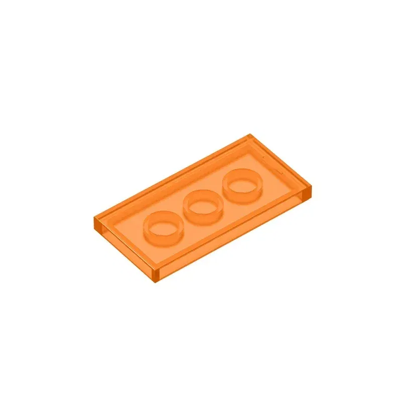Color: Trans-black - Gobricks GDS-614 Tile 2 x 4 compatible with lego 87079 pieces of children's DIY Educational Building Blocks Technical