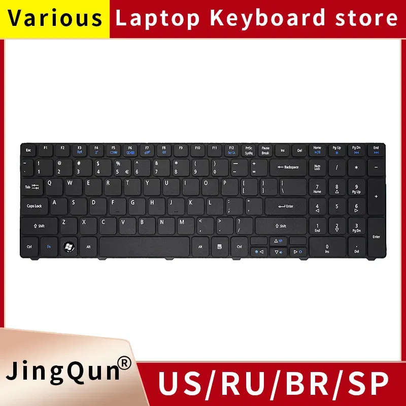 Color: Orange, Ships From: CHINA - US/BR/SP Russian Laptop Keyboard for Acer Aspire 5750G 5253 5333 5340 5349 5360 5733 5733Z 5750Z 5750ZG 7745 5749 emachines e644