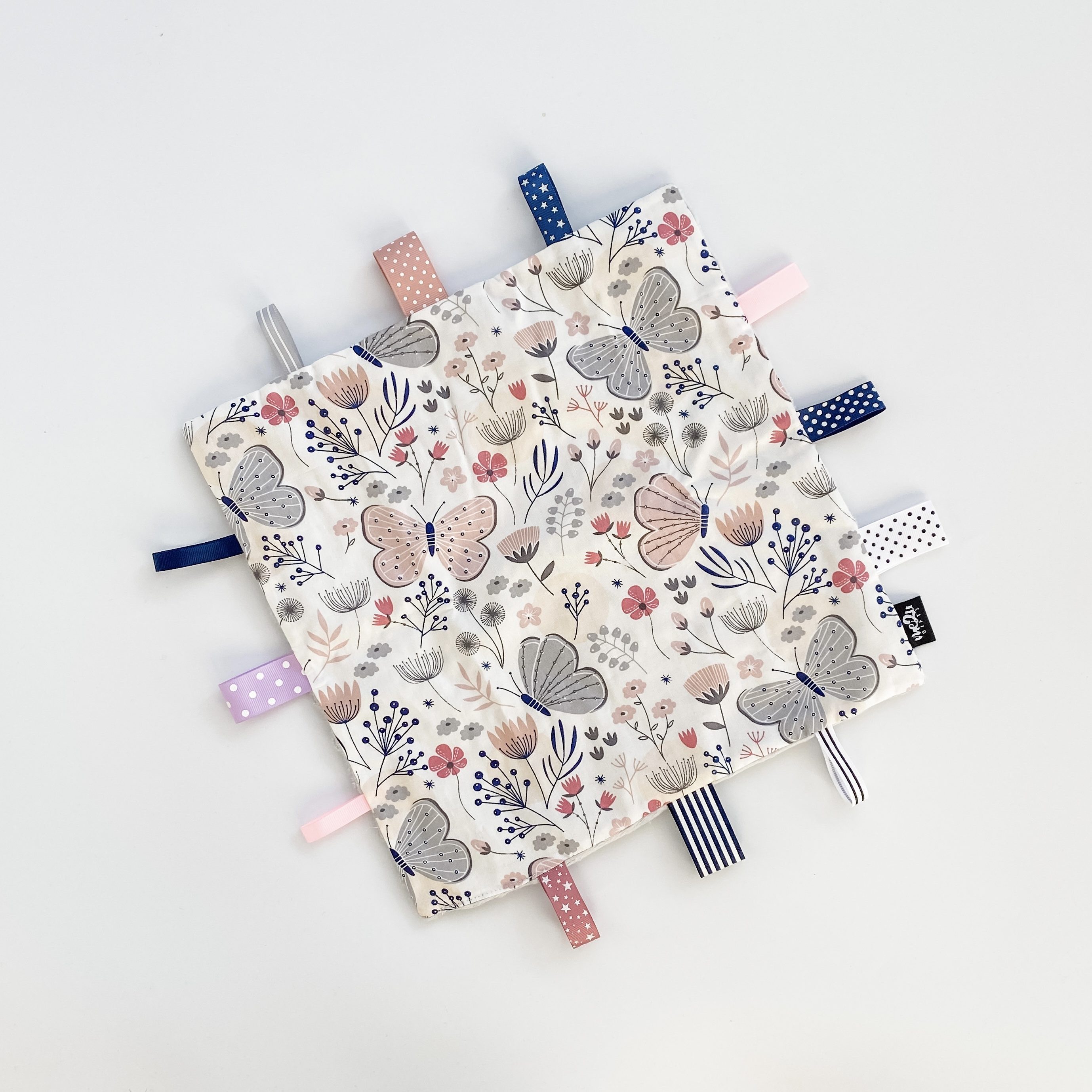 Tag-Me-Blankie | Blush Meadow | Made in NZ