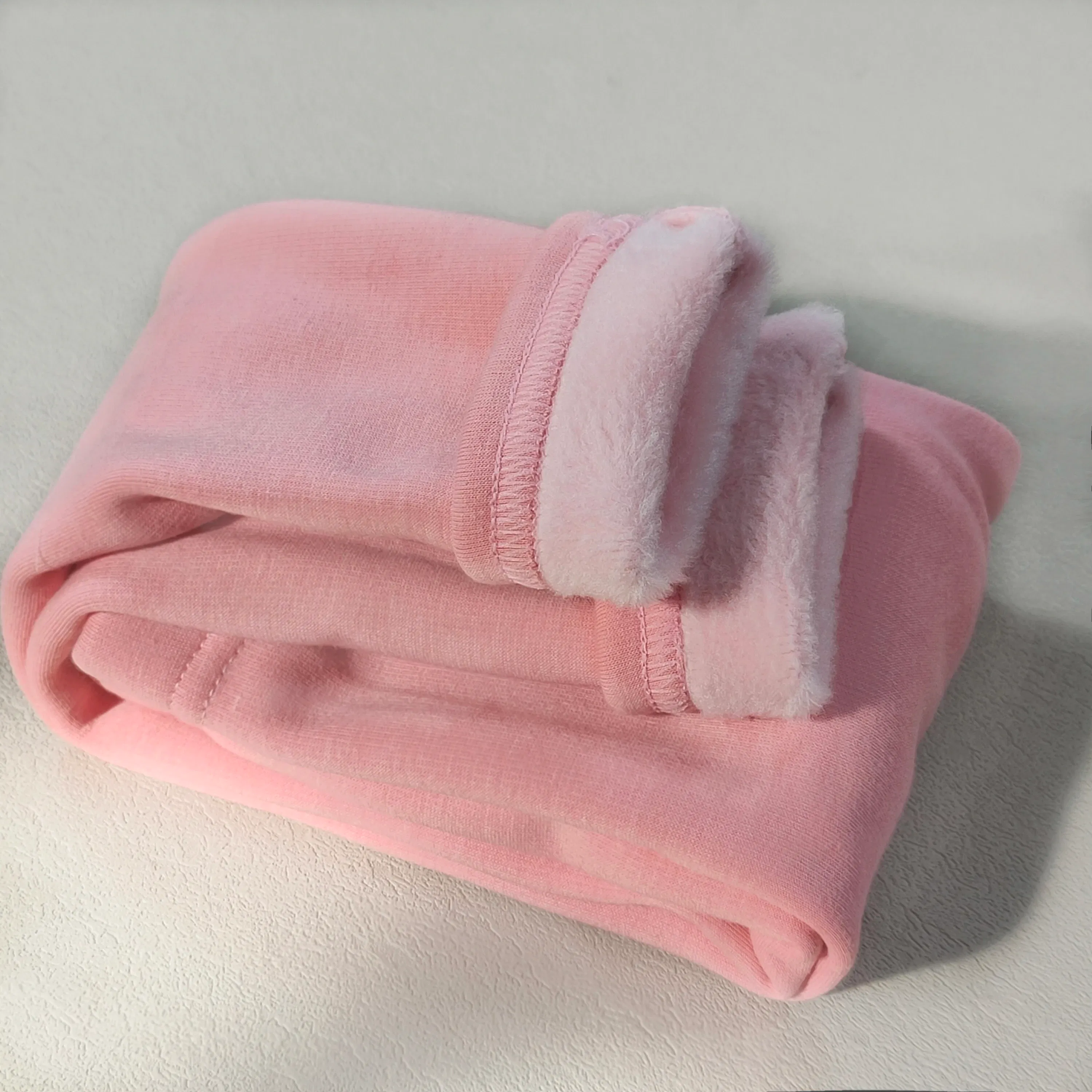 Color: SKY BLUE, Kid Size: 2T - 2024 Girls' Pants Children's Winter Thickened Warm Pants Warm Elastic Pink Navy Blue Underpants Boys' Pants
