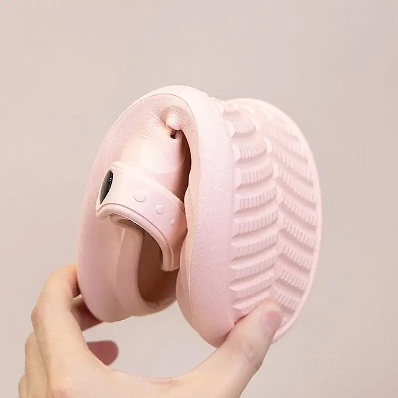 Shoe Size: 38, Color: WHITE - Clogs Women Sandals Summer Casual EVA Lightweight Outdoor Women's Shoes Anti Slip Thick Sole Beach Slides Couple Garden Shoes