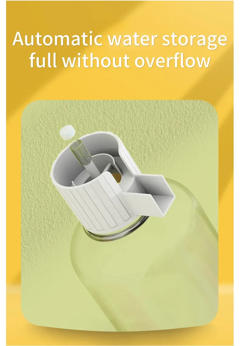 Pet Automatic Feeder With Water Fountain