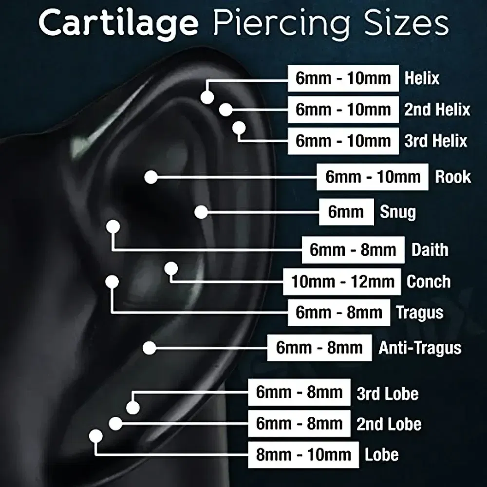 Metal color: BRASS PLATED, Main Stone Color: green - 16g 1.2mm Coated Crystal Steel Ear Stud Tragus Helix Cartilage 3/4/5mm CZ Ball 6/8/10/12/14mm Bar Barbell Piercing