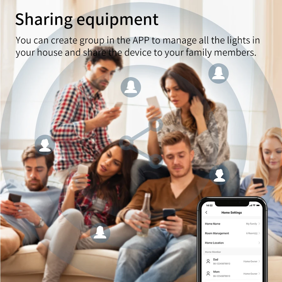 Color: Brown, Size: 4XL - Tuya Smart Wifi Touch Switch Neutral Wire/No Neutral Wire Required US 1/2/3/4 Gang Light Switch For Alexa Google Home Alice