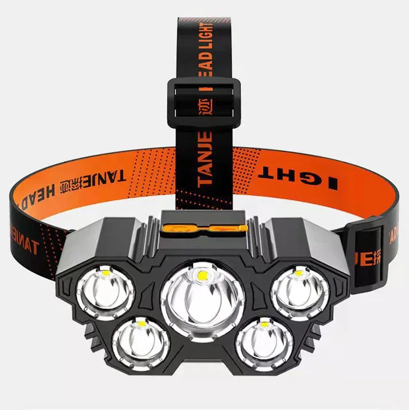 Emitting Color: Red, Ships From: CHINA - ZK20 LED Headlamp 8000 Lumen Torch Flashlight Headlight Waterproof Head Light Camping Hiking Fishing Mining Light Lamp Torch