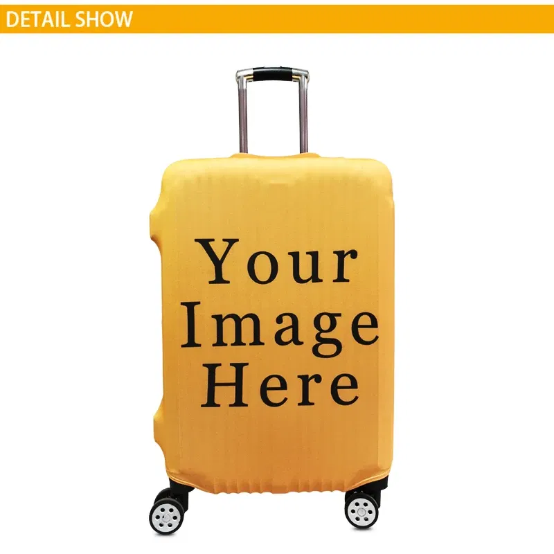 Color: PURPLE, Size: M - Lilo Stitch Elastic Luggage Protective Cover Trolley Suitcase Dust Bag Case Cartoon Travel Accessories