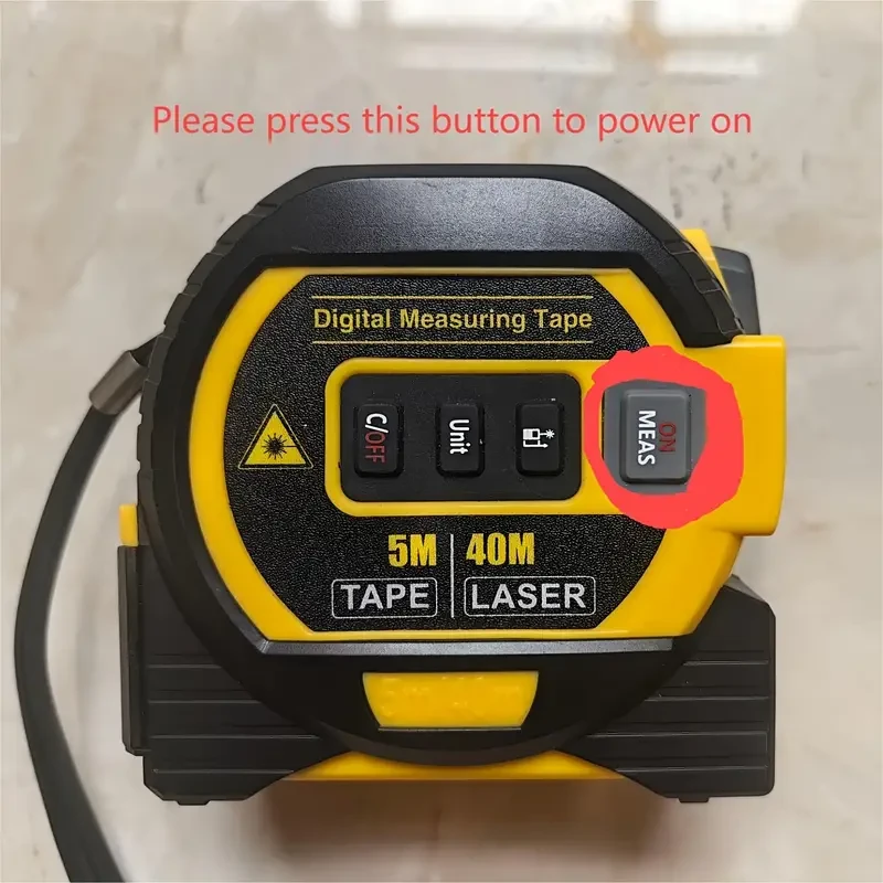 High-Accuracy 3-in-1 Laser Distance Meter