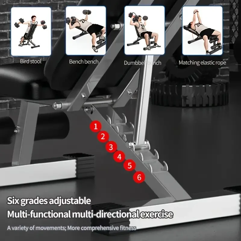 ADKING 17-in-1 Dumbbell Bench  Adjustable Home Gym Exercise Chair