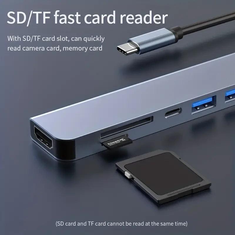 7-in-1 USB C Hub Adapter