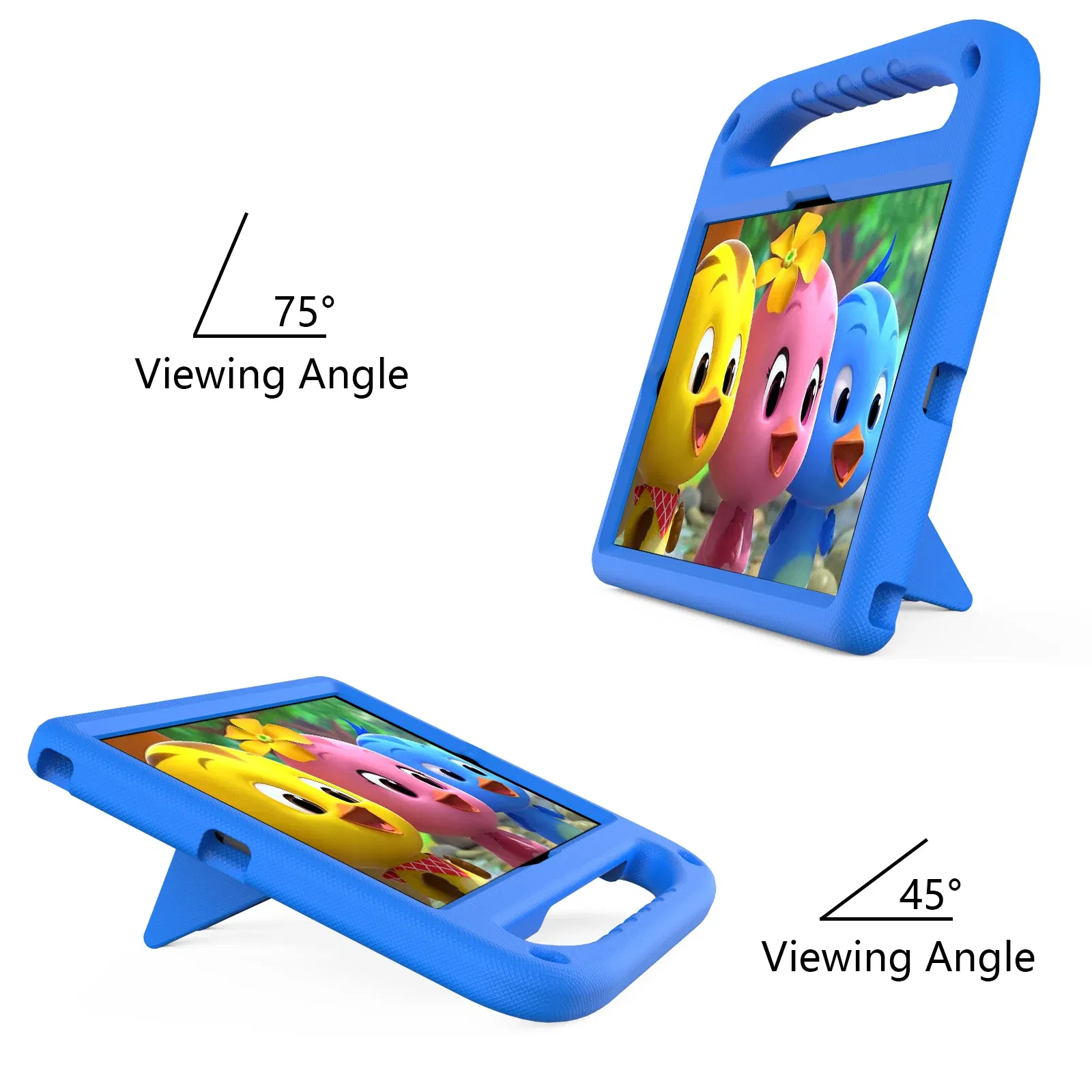 Color: black, Size: eleven - Kids tablet case for Samsung Galaxy Tab S9FE+ S9+ S9 S8 S8+ S7FE S7+ A7Lite S5e S6 Lite A9+ A9 A8 A7 T510 T307U Child shel