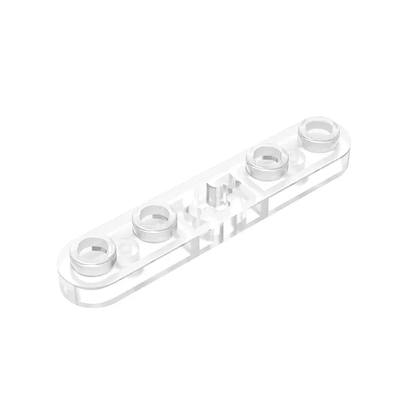 Color: PURPLE - Gobricks GDS-900 Plate 2 x 4 Technical, Plate 1 x 5 with Smooth Ends, 4 Studs and Center Axle Hole compatible with lego 32124
