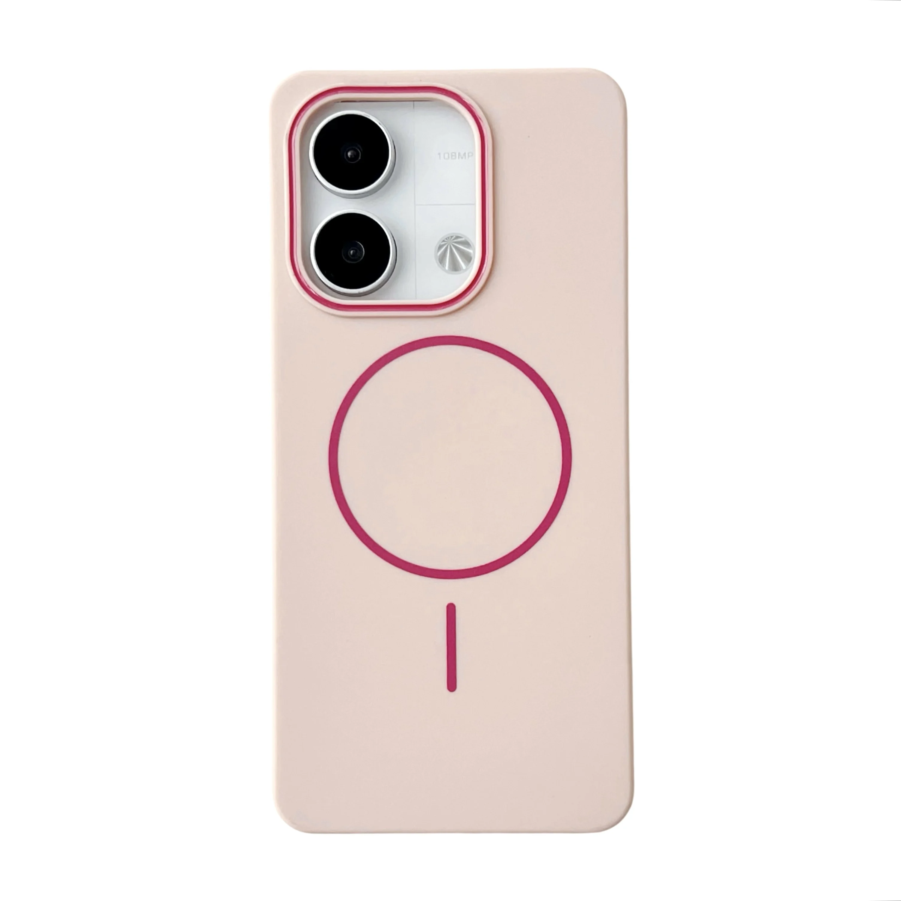 Color: Blue, Compatibility by Model: Redmi Note 14 5G (Global) - NEW For Redmi Note 14 13 Pro A4 A5 4G 5G skin sensitive original thin circle magnetic solid color phone protective case