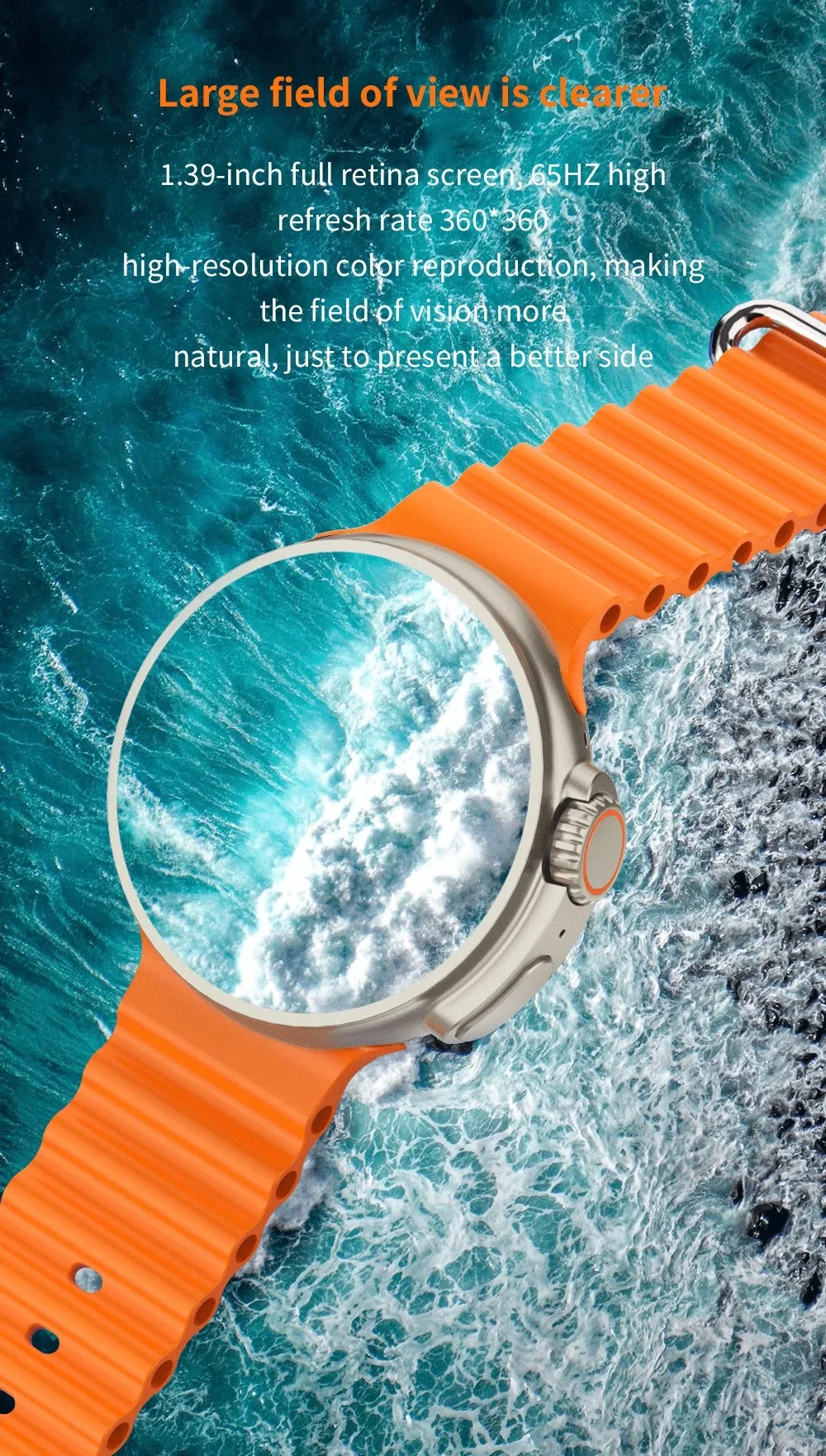 K9 Smart Watch 1.39 Round