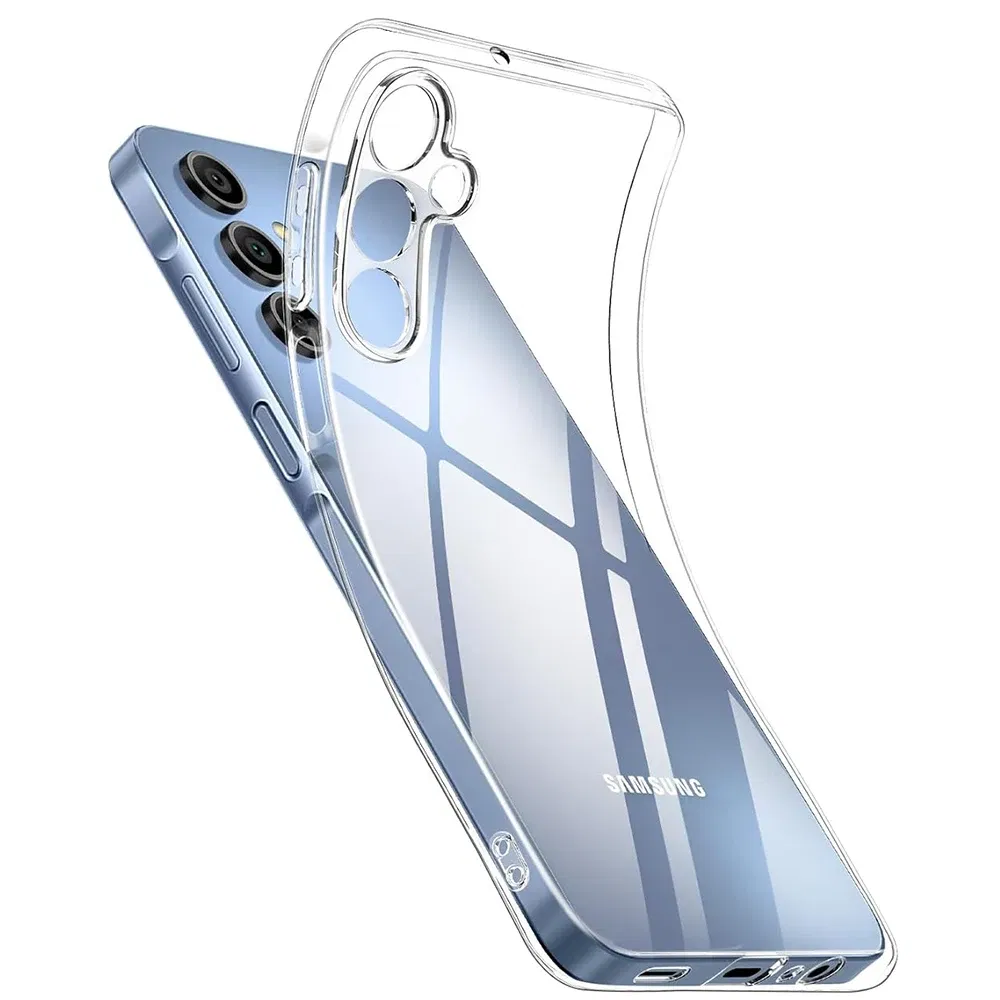 Material: leather - Ultra Thin Silicone Soft Case For Samsung Galaxy S25 S24 S23 S22 S21 S20 FE Plus Ultra Transparent Clear Cover Fundas