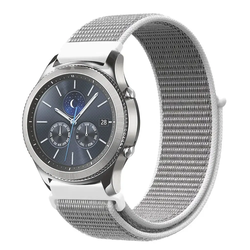 Band Color: GRAY, Band Width: 22mm - 20mm/22mm nylon Band