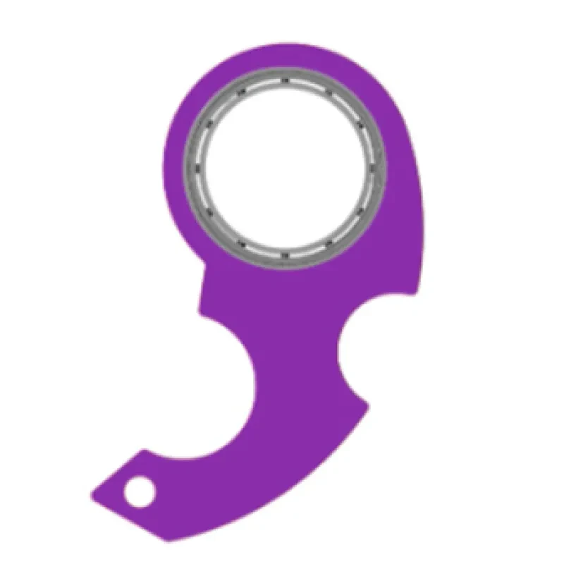 Fidget Spinner Toy Keychain