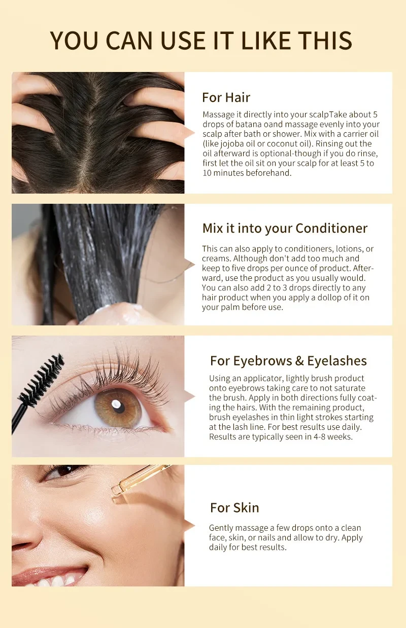 Hair Care Plant Extract Recovery Oil