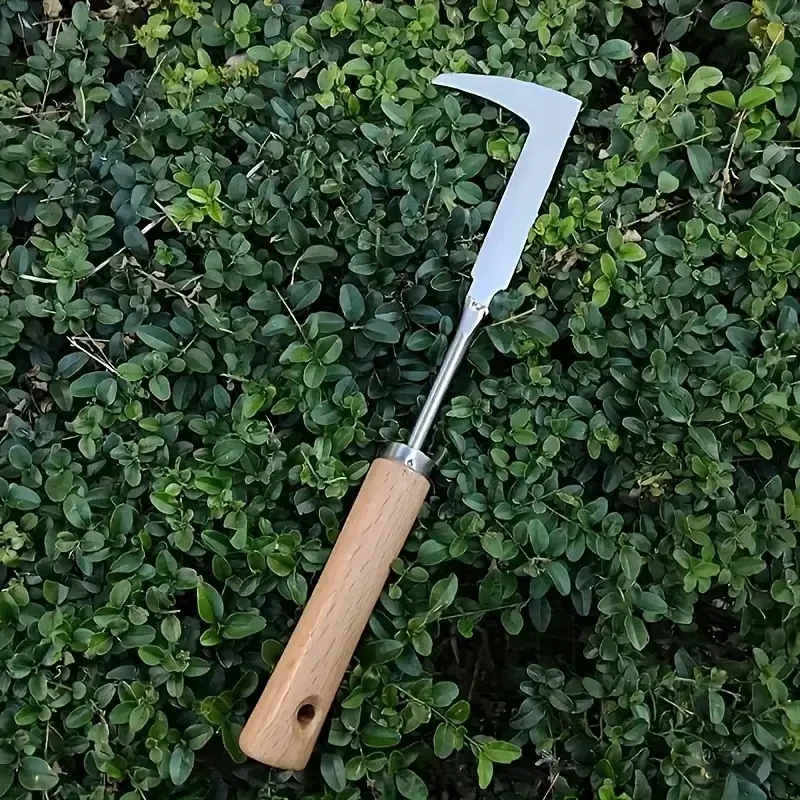 Stainless Steel Weed Puller  Hooked Gardening Knife