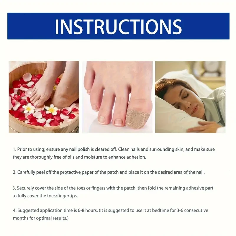 Toenail Care Patches 72 Patches