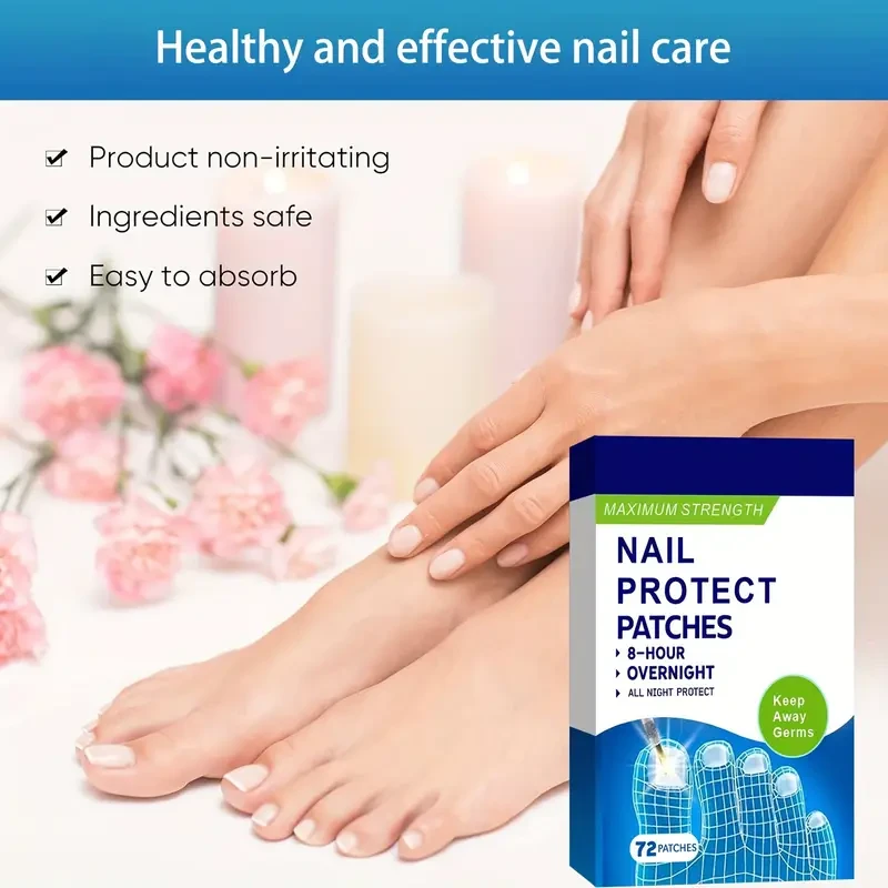 Toenail Care Patches 72 Patches