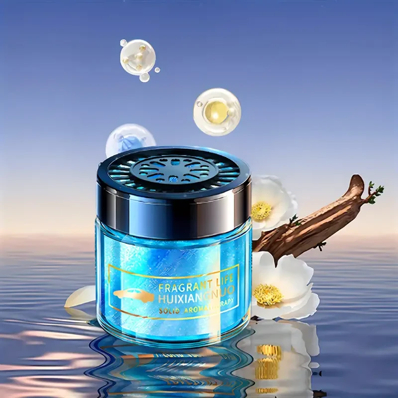 6pcs Solid Car Air Fresheners Plant-Based Aromatherapy