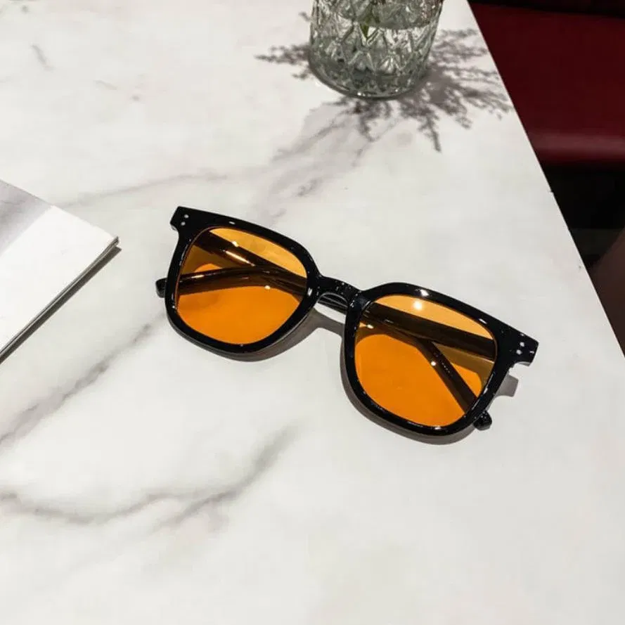 Lenses Color: PURPLE, Ships From: CN, Frame Color: MULTI - High-Quality Square Men Women Sunglasses Fashion New Meter Nail Hip Hop Sun Glasses Retro Sunglasses for female male