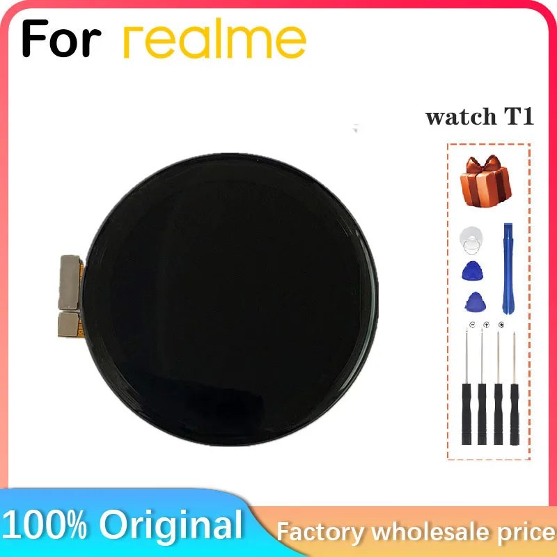 For realme watch T1 LCD display + touch screen LCD For realme watch T1 LCD display AMOLED display