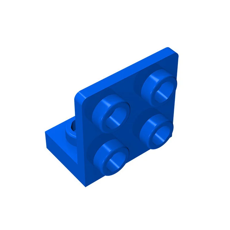 Color: black, Size: S - 10 pcs lot 99207 Bracket 1x2-2x2 Inverted Building Blocks Moc Accessories Compatible with Brick Toys Children