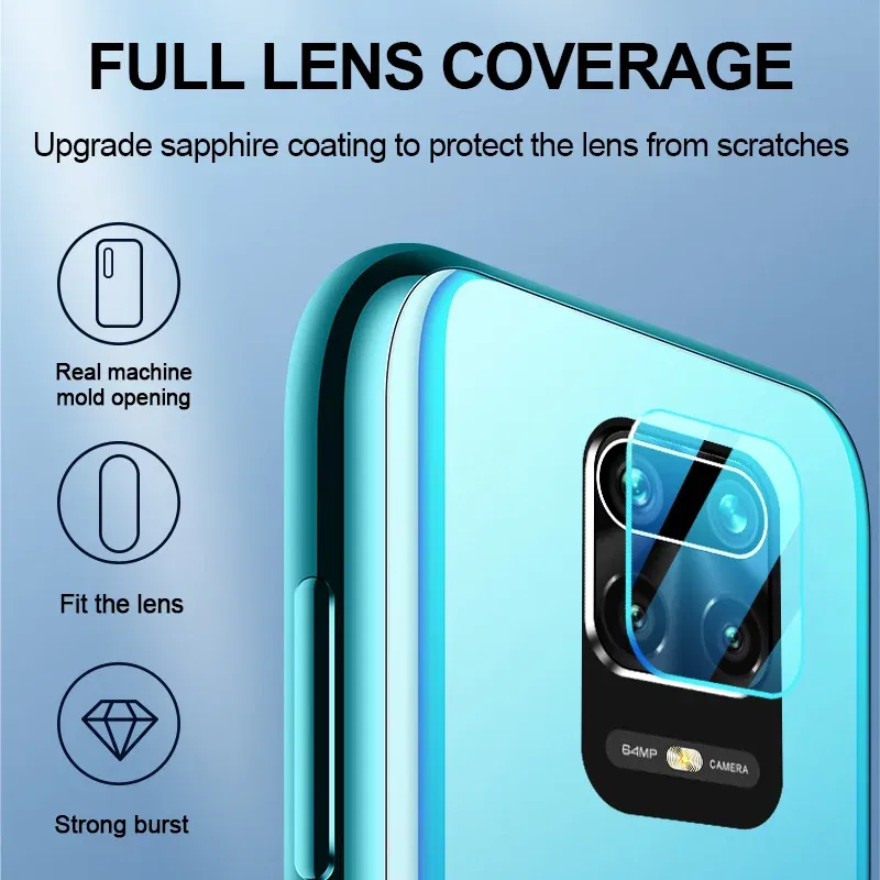 Color: army green, Bundle: Bundle1 - camera lens protective glass for xiaomi mi 10t poco x3 nfc m3 pro redmi note 10 9 pro 10s 9s 9a 9c 9d full screen protector film