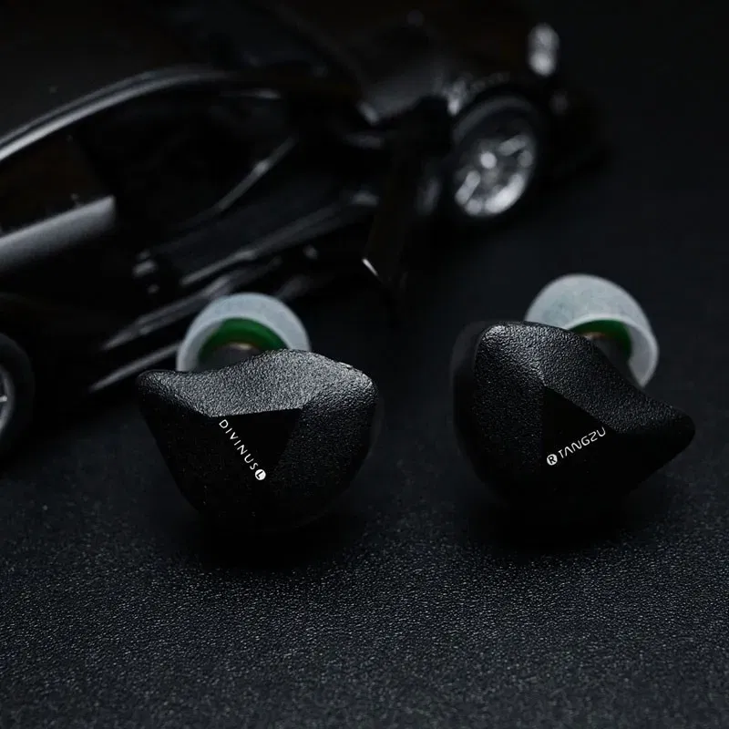 Color: WHITE - TANGZU x DIVINUS FUDU VERSE1 ZEN Series 10mm Dynamic Driver + 2Balanced Armature Hybrid In-ear Earphone 4.4MM 3D PrintedShell