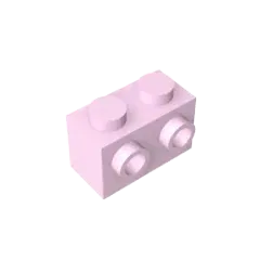 Color: Trans-light Blue - MOC PARTS DIY GDS-634 BRICK 1X2 W. 2 KNOBS compatible with lego 11211 children's toys Assembles Building Blocks Technical