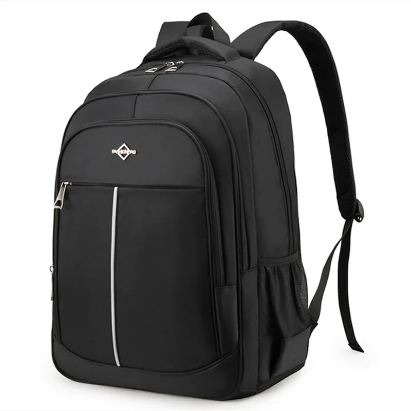 Color: black - New Backpack Fashion Lightweight Laptop Backpack Large Capacity Leisure Travel Backpack Universal Student backpack