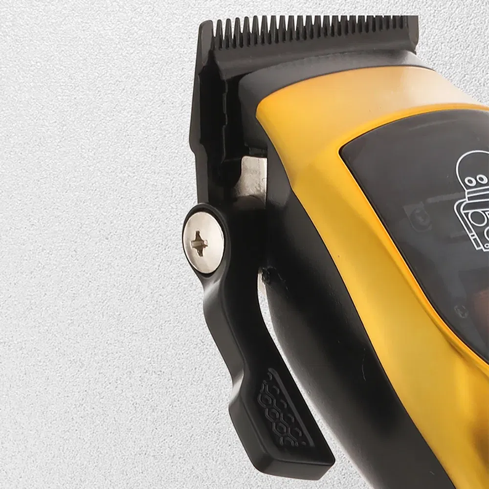 Color: green - Kemei Electric Hair Clippers and Hair Trimmer Kit Men Professional USB-C Rechargeable Cordless 0mm Finish Hair Cutting Machine