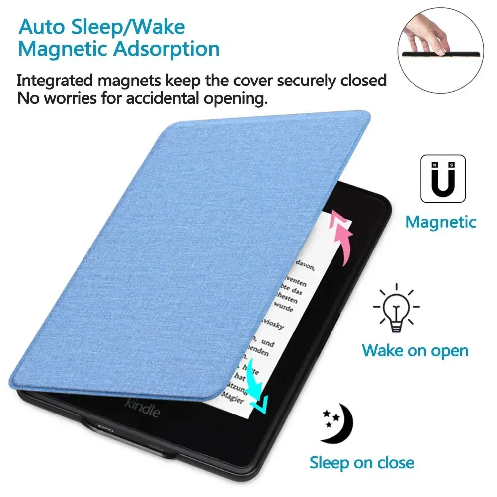 Color: Pink, Size: TEN - Handle Case for Kindle Paperwhite 2022 2021 Pouch 1 2 3 4 5 6 7 8 9 10th 11th Generation 6/6.8 Inch 2019 2018 Protective Cover