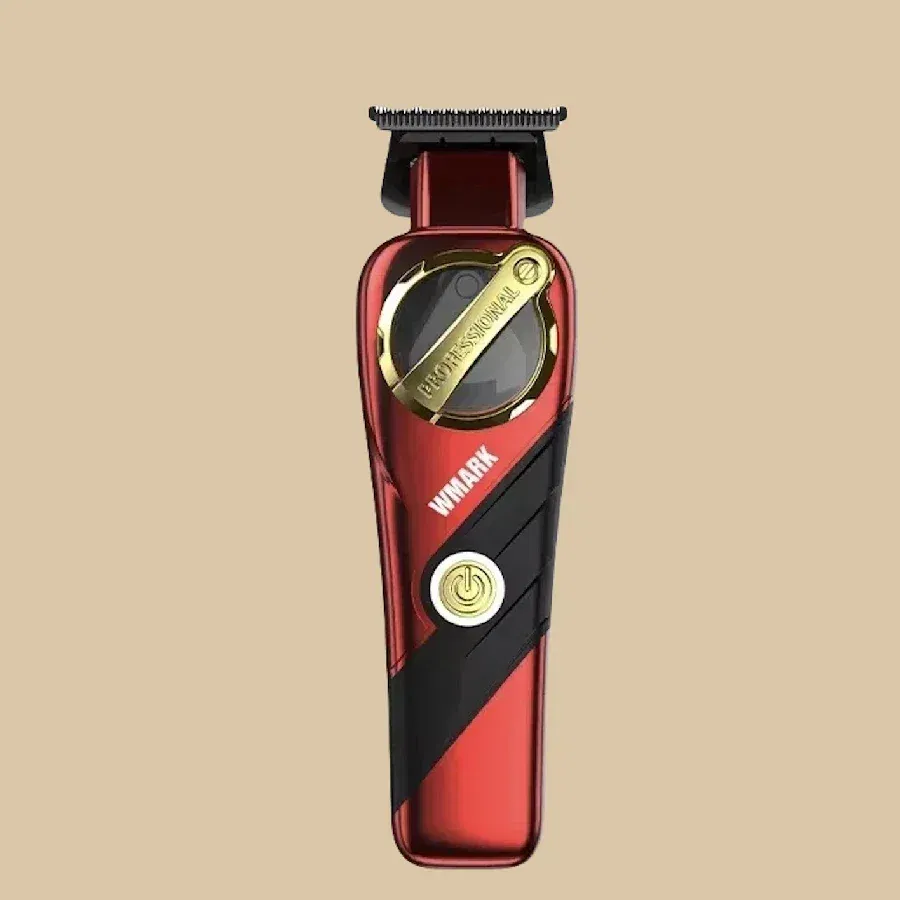 Color: WHITE - WMARK 9213Hair Clipper for men,Hair Trimmer,Magnetic levitation motor,high speed 9000rpm,Beard Trimmer,DLC Blade