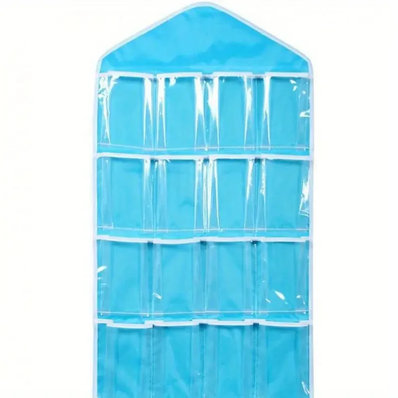 16-Pocket Hanging Bag Storage Organizer  Space-Saving Solution