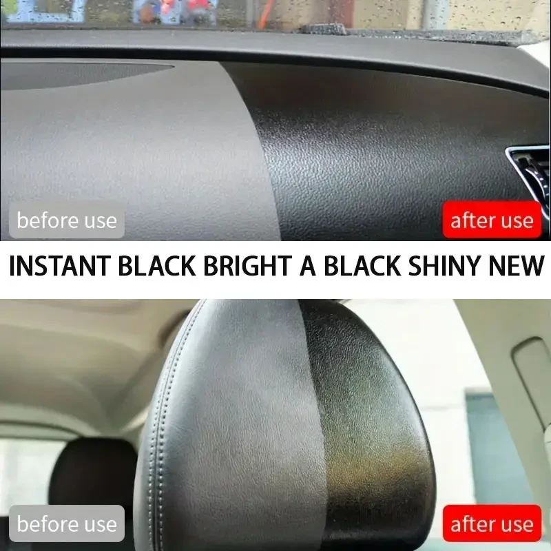 GKW Tire Black Wax Coating  Durable Shine & Restoration