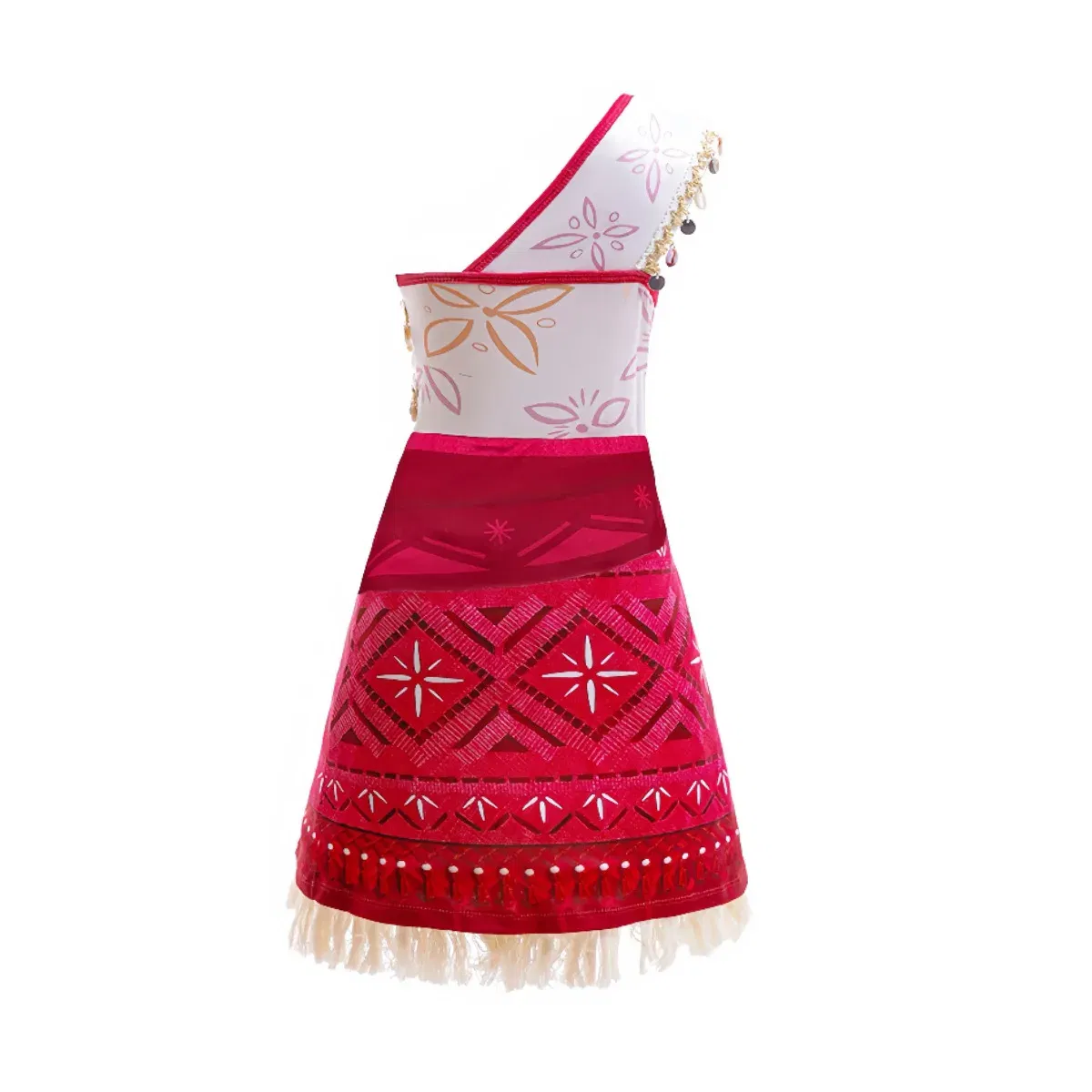 Color: black, Kid Size: 8T - Disney Movie Moana 2 Girl Dress Cosplay Party Costume Ocean Adventure Princess Fancy Clothes Children Vaiana Outfit Dress